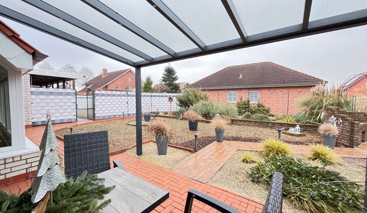 Überdachte Terrasse