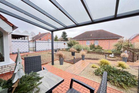 Überdachte Terrasse