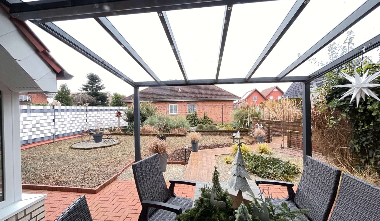 Überdachte Terrasse