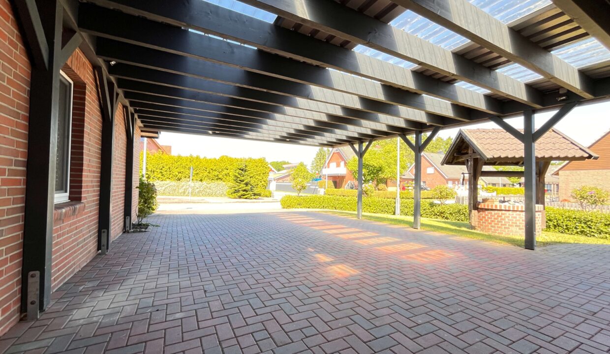 Überdachte Terrasse