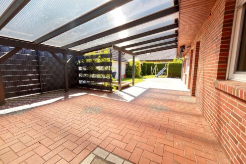 Überdachte Terrasse