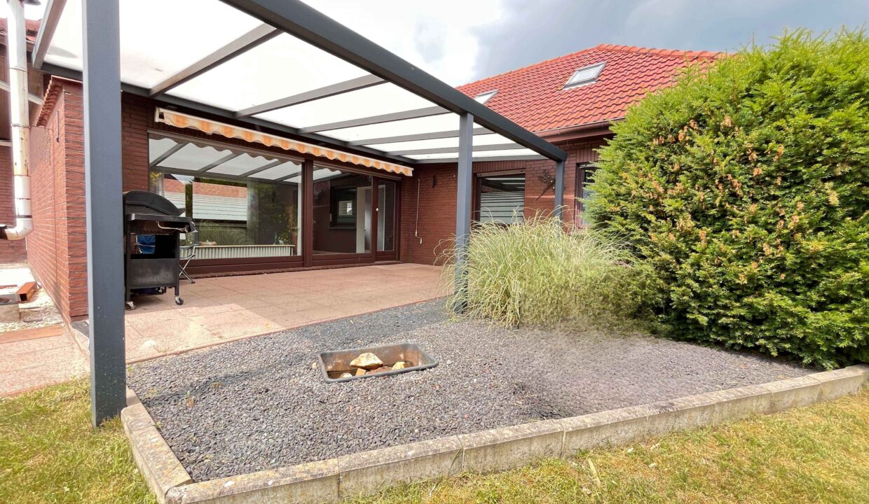 Überdachte Terrasse