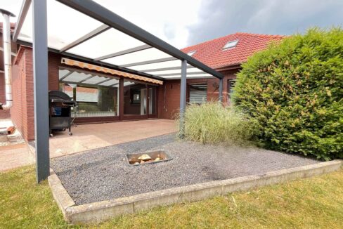 Überdachte Terrasse