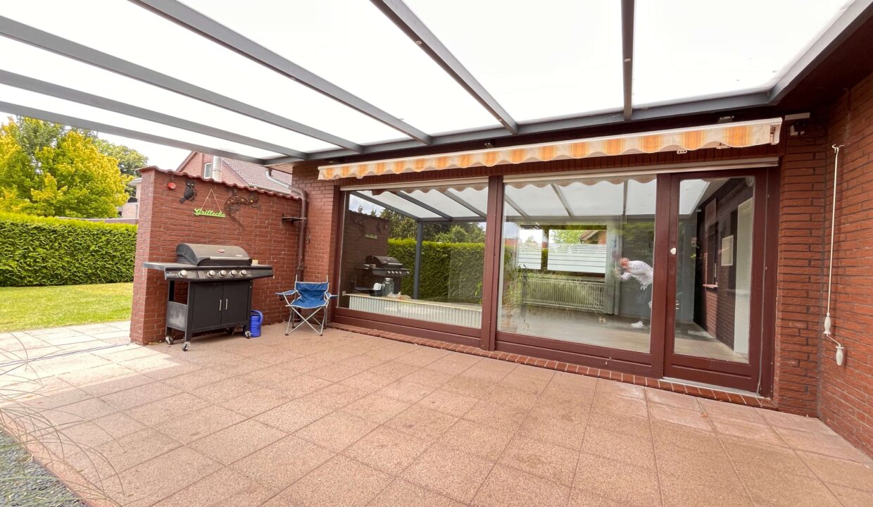 Überdachte Terrasse