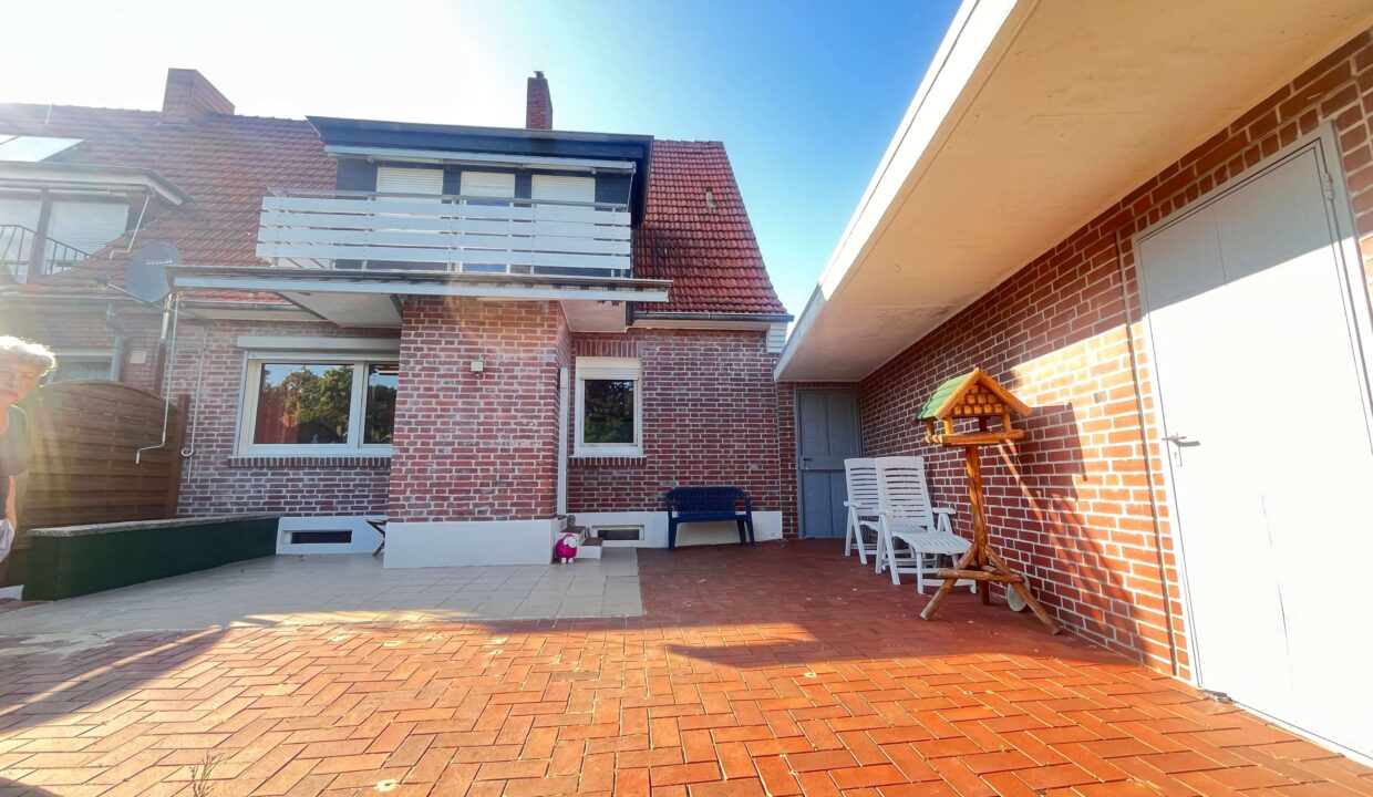 Haus Rückansicht