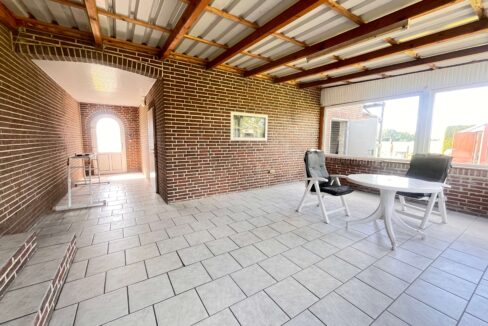 Überdachte Terrasse