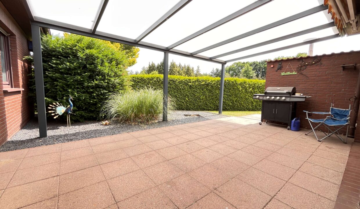 Überdachte Terrasse