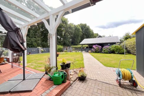 Überdachte Terrasse