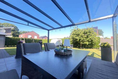 Überdachte Terrasse