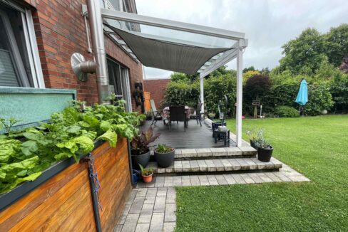 Überdachte Terrasse