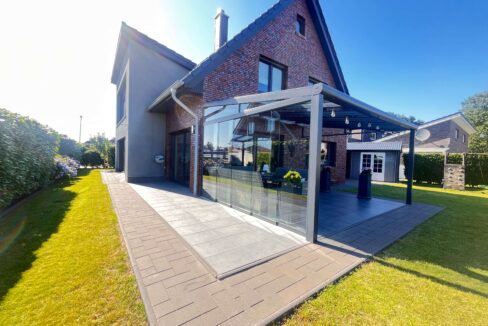 Überdachter Terrasse