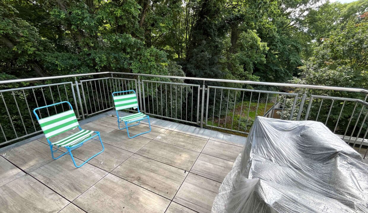 Gefliester Balkon