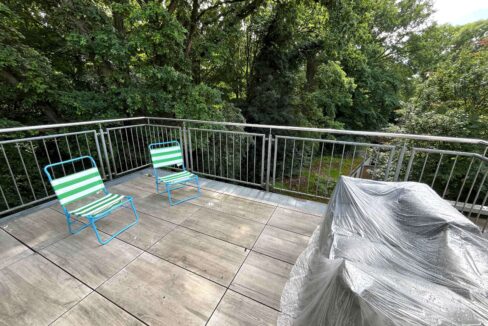 Gefliester Balkon