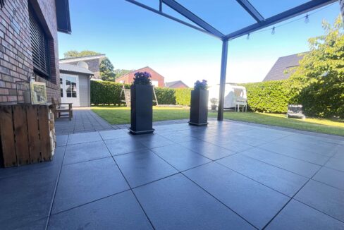 Überdachte Terrasse