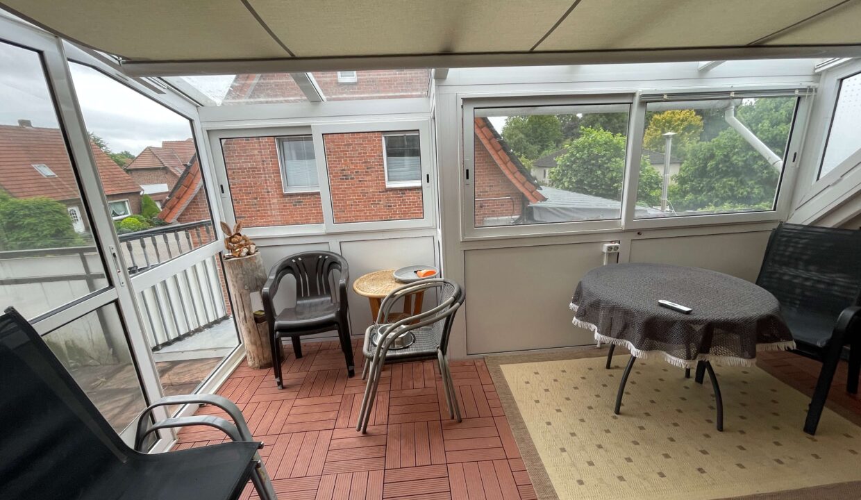 Balkon überdacht