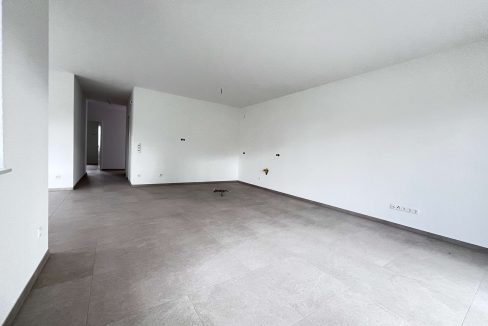 Wohnzimmer mit Küche