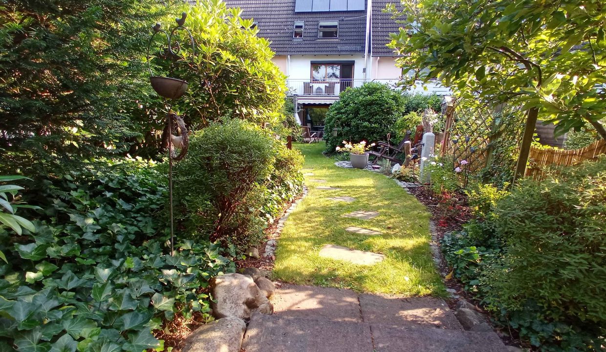 Hausansicht -Garten