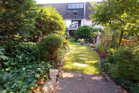 Hausansicht -Garten