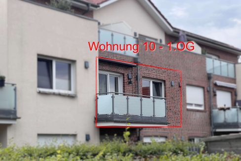 Hausansicht Wohnung 10