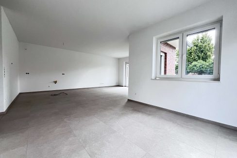 Wohnzimmer mit Küche