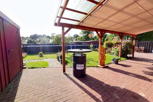 Überdachte Terrasse