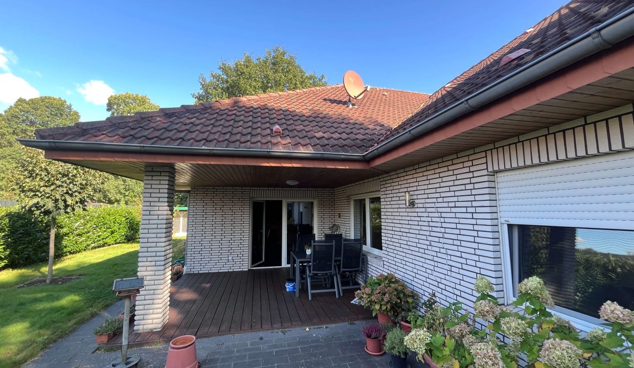 Überdachte Terrasse