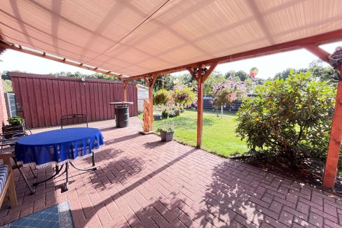 Überdachte Terrasse