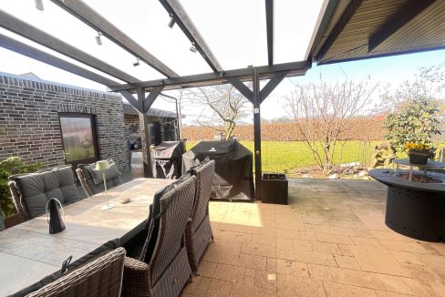 Überdachte Terrasse