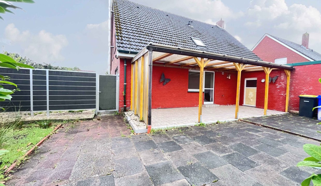 Überdachte Terrasse