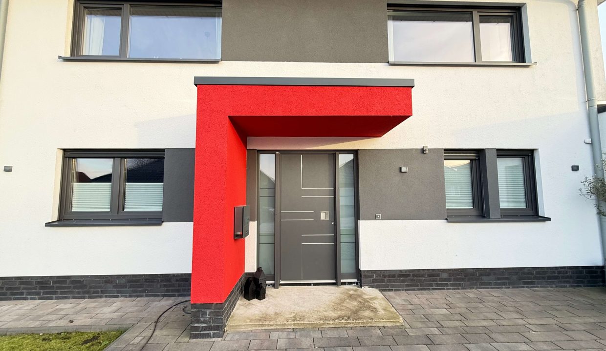 Überdachter Hauseingang