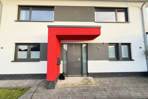 Überdachter Hauseingang