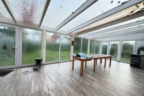 Sommergarten mit Kamin