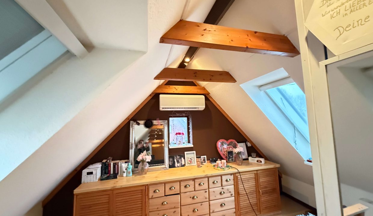 Spitzboden ausgebaut