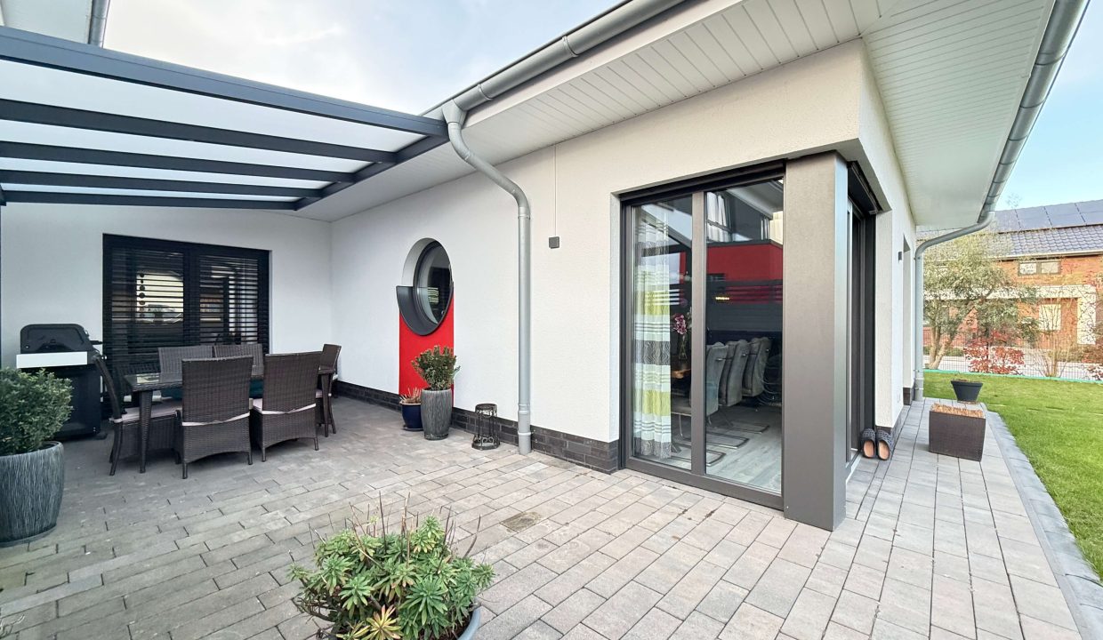 Überdachte Terrasse