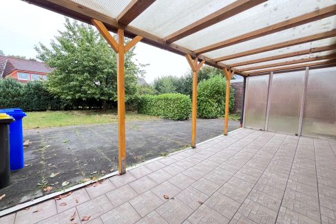 Überdachte Terrasse