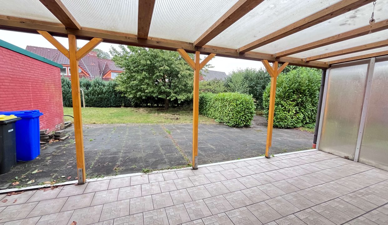 Überdachte Terrasse