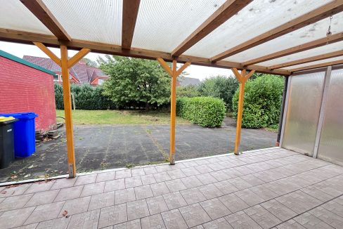 Überdachte Terrasse