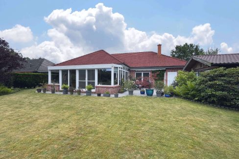 Blick auf den Wintergarten