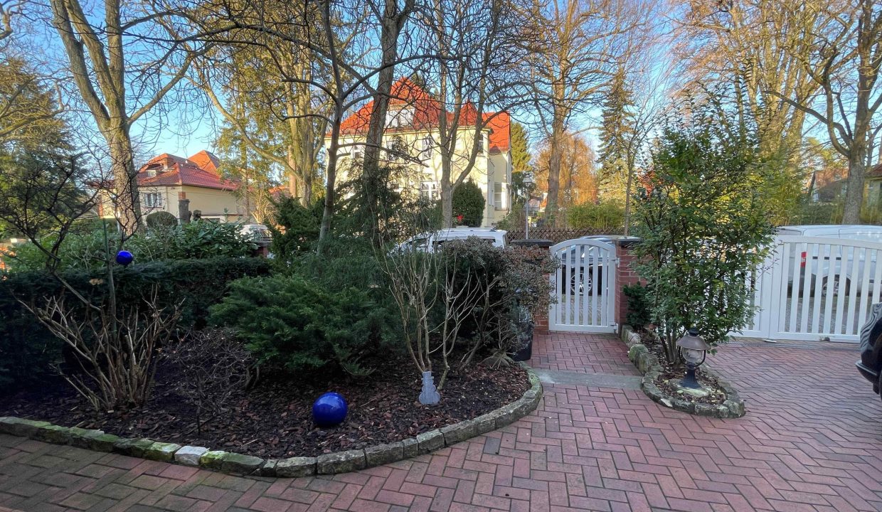 Hofauffahrt mit Klinkersteinen