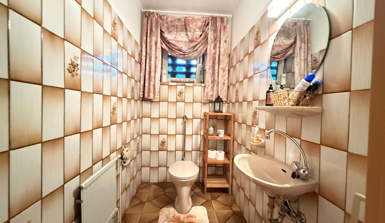 Gäste-WC im Retro-Look