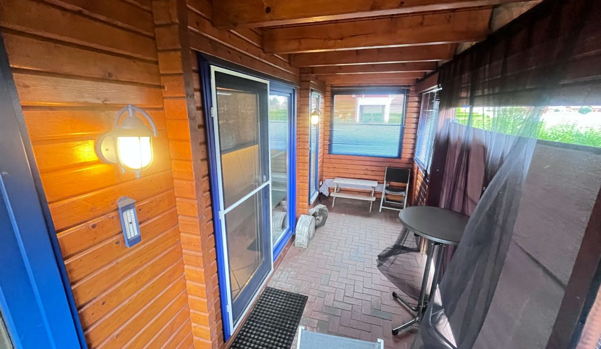 Überdachte Terrasse