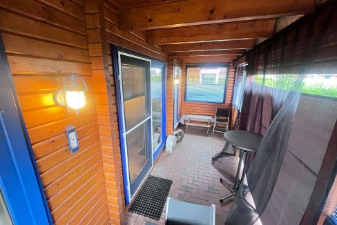 Überdachte Terrasse