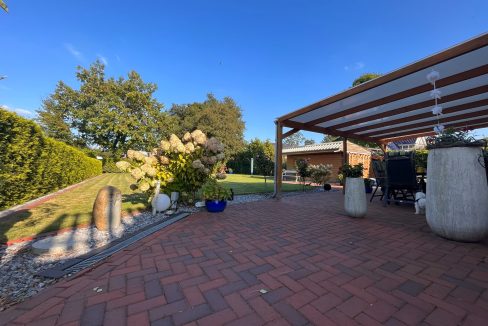 Überdachte Terrasse