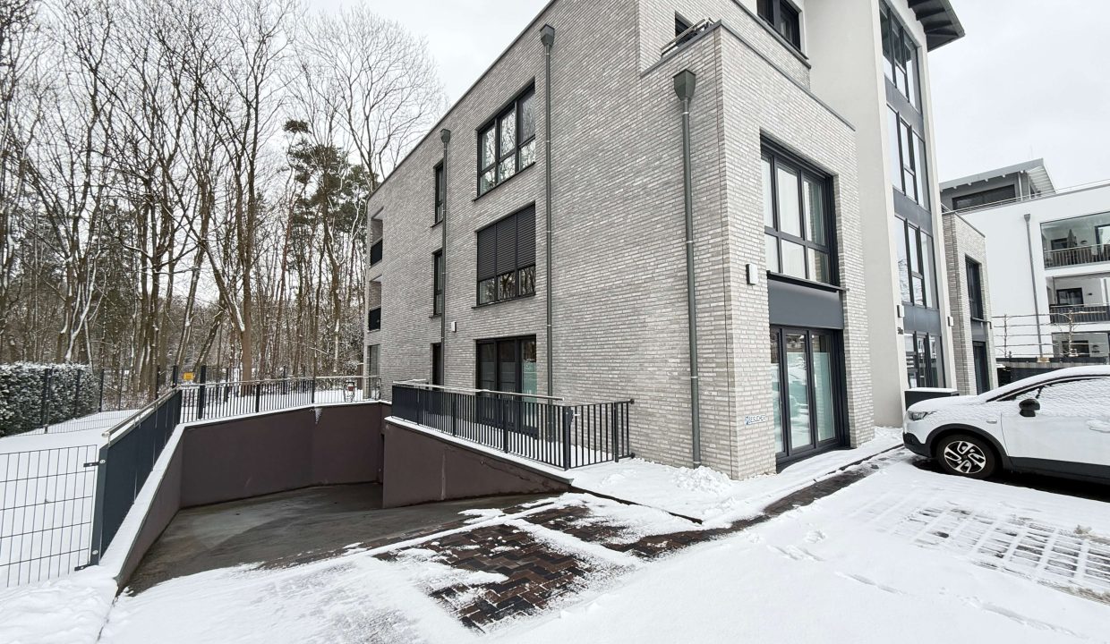 Beheizte Tiefgaragenzufahrt