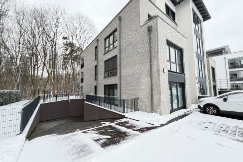 Beheizte Tiefgaragenzufahrt