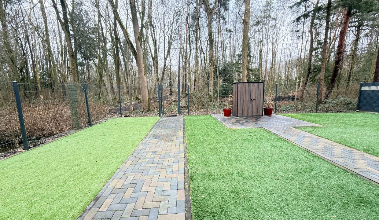 Garten Zugang zum Wald