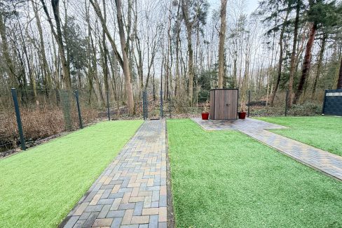 Garten Zugang zum Wald