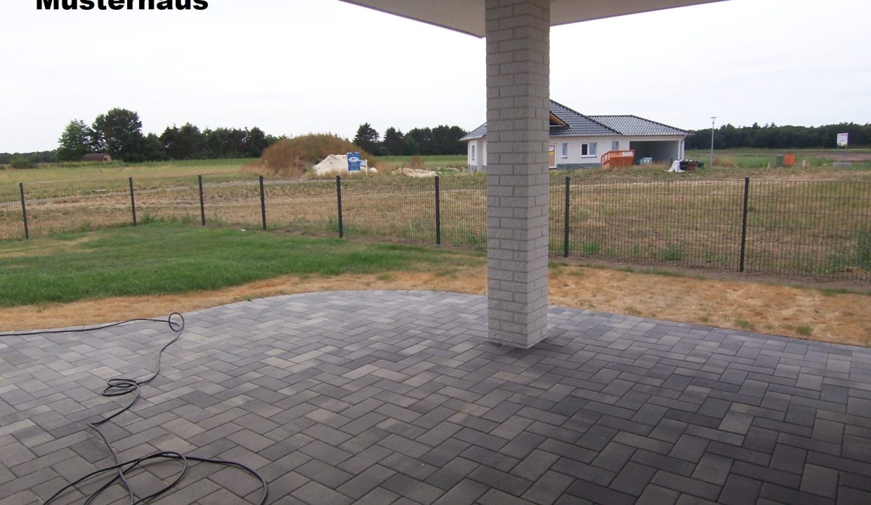 Überdachte Terrasse