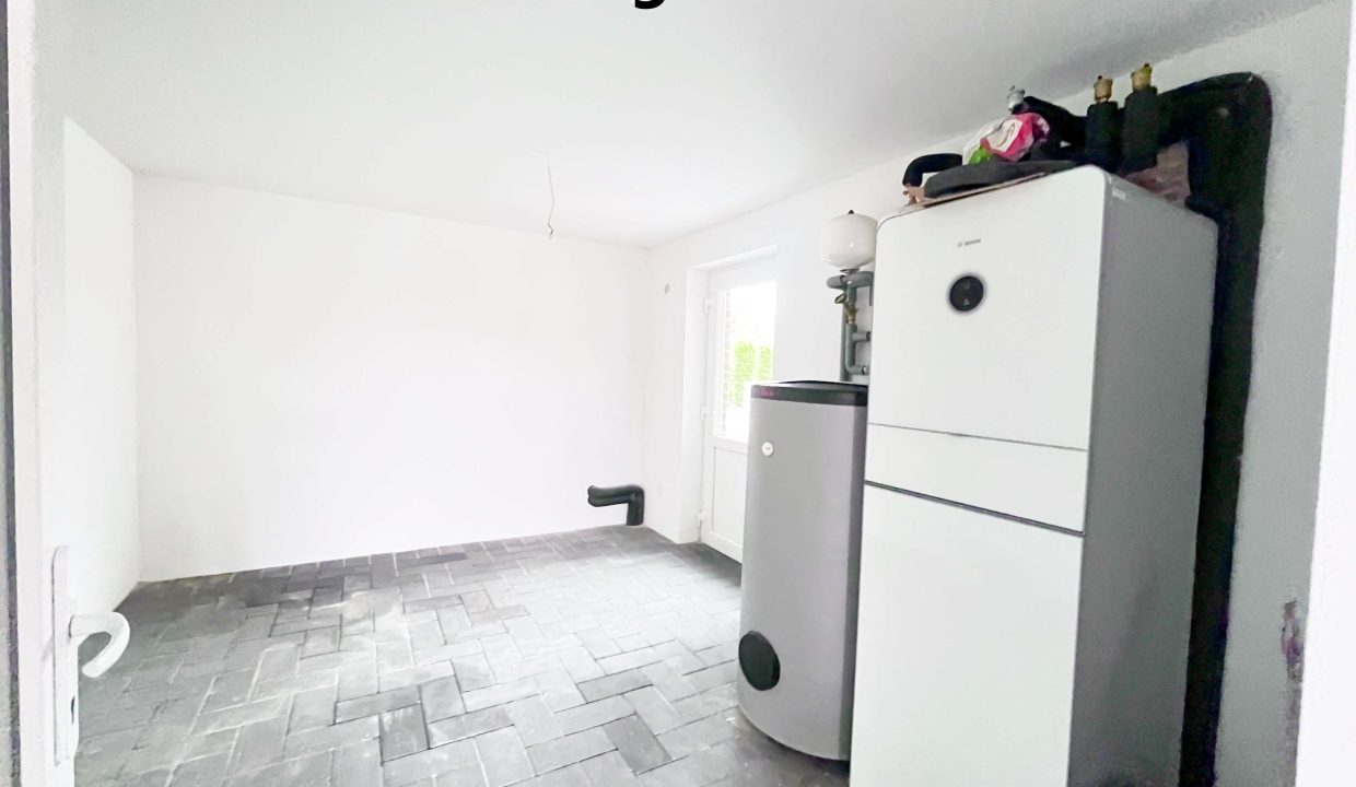 Geräteraum mit Heizung