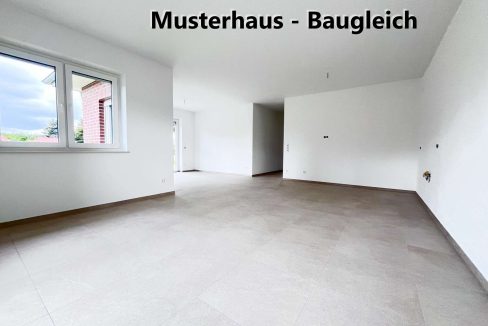 Wohnzimmer offene Küche